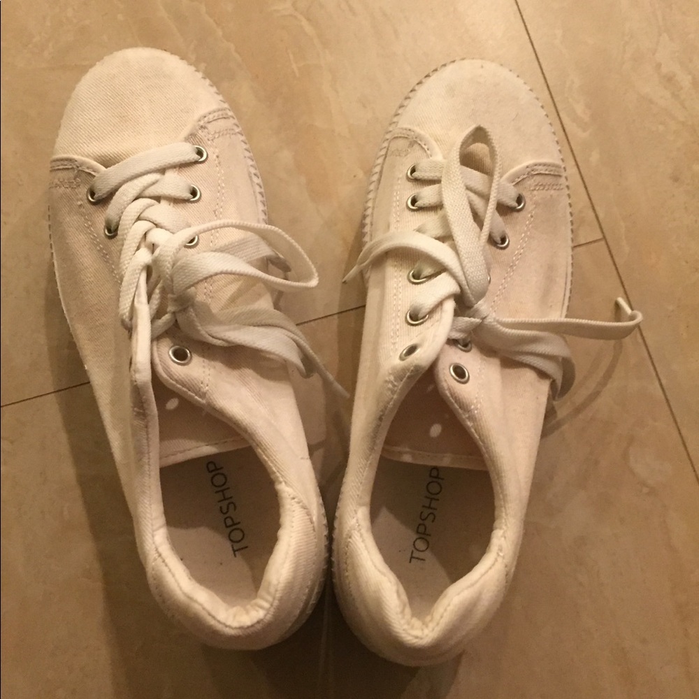Topshop platform sneakers